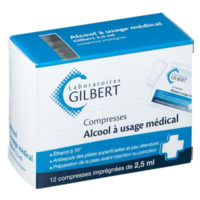 Gilbert Alcool à usage médical