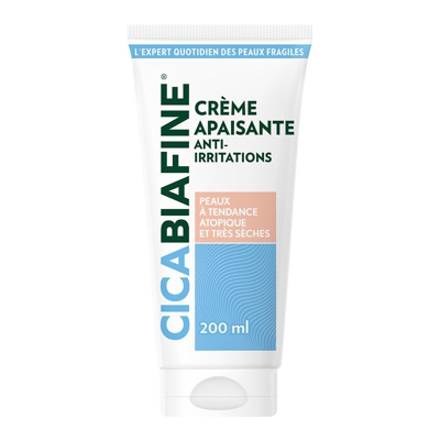 Cica biafine Crème corporelle anti-irritations hydratante 200 ml
