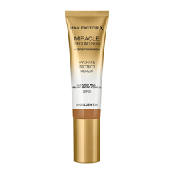 Max Factor Miracle Touch Second Skin 30ml (Various Shades) - Golden Tan características