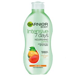 Garnier Intensive 7 Days Mango Probiotic Extract Body Lotion Dry Skin 400ml en oferta