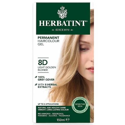 Herbatint Soin Colorant Blond Clair Doré 8D