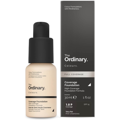 Fond de Teint Haute Couvrance SPF 15 The Ordinary Colours 30 ml (différentes teintes disponibles) - 1.0P
