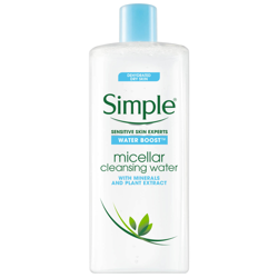 Simple Waterboost Hydrating Micellar Water 400ml características
