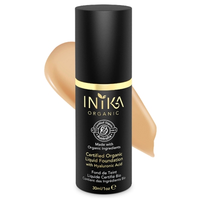 INIKA Certified Organic Liquid Mineral Foundation (Différentes couleurs) - Tan