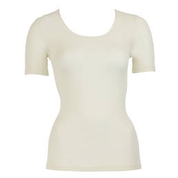 OSCALITO top manches courtes en laine mérinos et soie Aosta