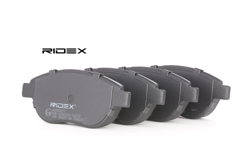 RIDEX Plaquettes De Frein 402B0057 Jeu De Plaquettes De Frein,Jeu de plaquettes de frein, frein à disque FIAT,PEUGEOT,CITROËN,DOBLO 119 características