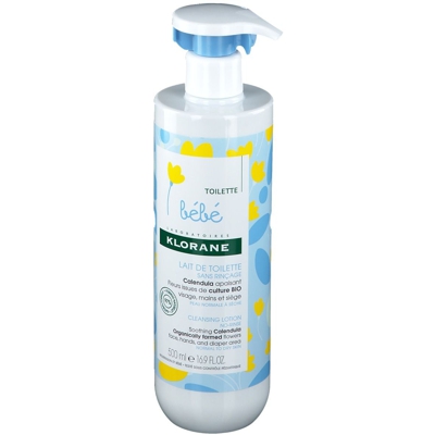 Klorane Bébé Toilette Lait de Toilette au Calendula Bio