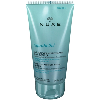 Nuxe Aquabella Gelée Purifiante Micro-exfoliante usage quotidien