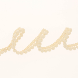 Galon mini pompons écru precio