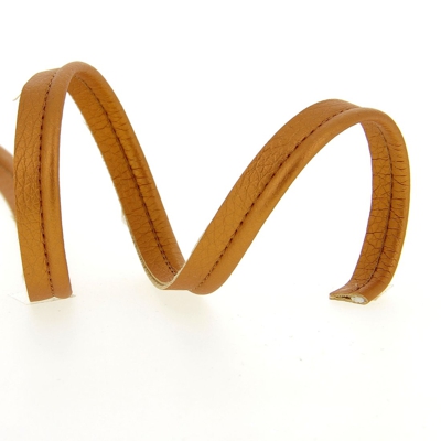 Passepoil simili cuir cuivre 10 mm