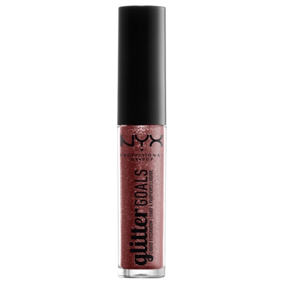 Fard à Paupières Liquide Glitter Goals NYX Professional Makeup (différentes teintes disponibles) - Poppy Fields