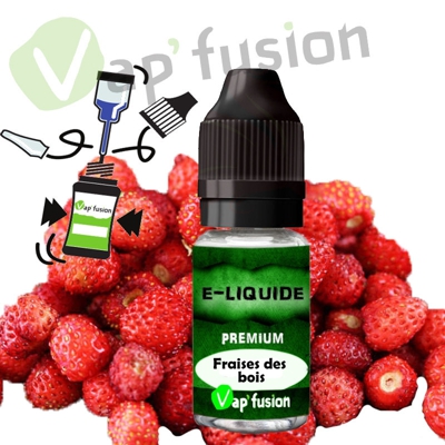 E liquide Fraises des bois 10ml Vapfusion