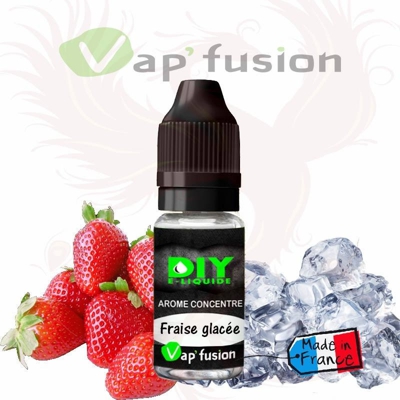 Fraise glacée- arôme concentré - 10ml - Diy - Vapfusion