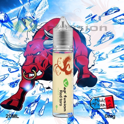 E liquide  Red toro -20ml + booster nicotiné -  Vapfusion
