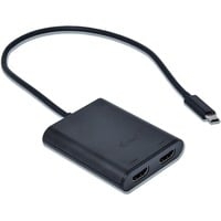USB-C 3.1 Dual 4K HDMI Video Adapter, Adaptateur