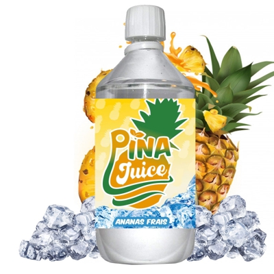 E liquide Pina Juice - 1 l - 50/50 PG/VG - 1 000 ML - Ananas Frais