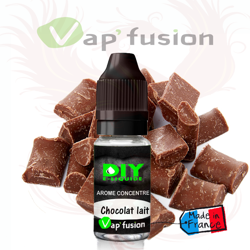 Chocolat au lait - arôme concentré - 10 ml - DIY - Vapfusion características
