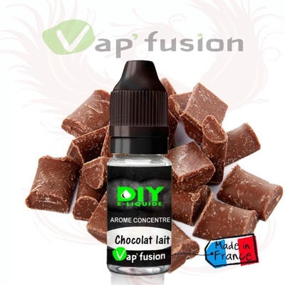 Chocolat au lait - arôme concentré - 10 ml - DIY - Vapfusion