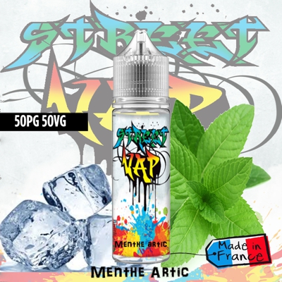 E liquide Menthe artic - 50ml - Street Vap