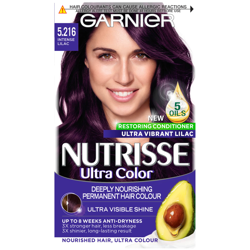 Garnier Nutrisse Permanent Hair Dye (Various Shades) - 5.216 Intense Lilac características