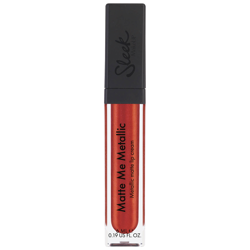 Rouge à lèvres liquide Matte Me Sleek MakeUP 6 ml (différentes teintes disponibles) - Metallic Copperplate precio
