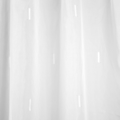 Tissu voile rectangles blancs