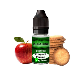 E liquide croquant pomme-10ml- Vapfusion características