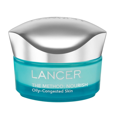 Lancer Skincare The Method Nourish lotion hydratante nourrissante pour peau encline à l’acné (50ml)