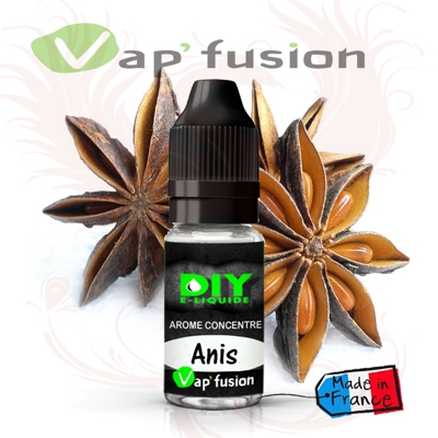 Anis - arôme concentré - 10ml - Diy - Vapfusion
