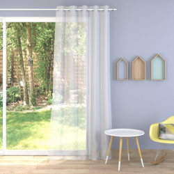 Tissu voile Plein Jour plombé écru grande largeur precio