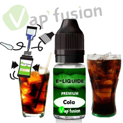 E liquide cola 10ml Vapfusion características