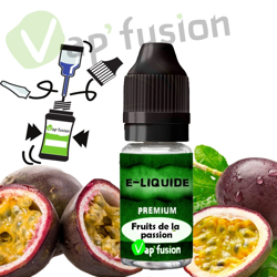 E liquide Fruits de la Passion 10ml Vapfusion características