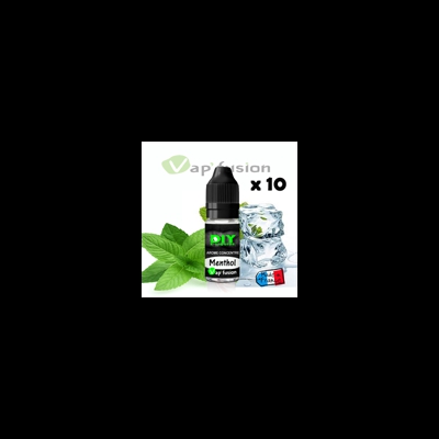 Lot de 10 Menthol - arôme concentré - 10ml - Diy - Vapfusion