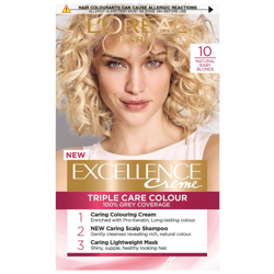 L'Oréal Paris Excellence Crème Permanent Hair Dye (Various Shades) - 10 Natural Baby Blonde en oferta