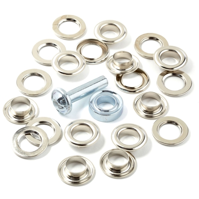 Kit œillets laiton nickelés