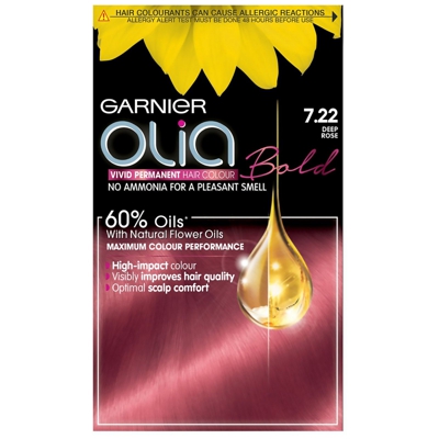 Garnier Olia Coloration Permanente (Différentes teintes) - 7.22 Deep Rose