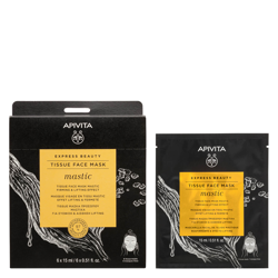 APIVITA Express Beauty Tissue Face Mask Mastic Firming and Lifting Effect with Mastic 15ml en oferta