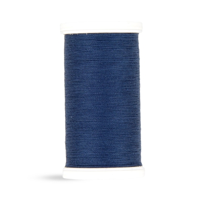 Bobine fil 100 m 100% polyester bleu