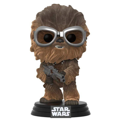CHEWBACCA AVEC LUNETTE / STAR WARS / FIGURINE FUNKO POP / EXCLUSIVE / FLOCKED precio