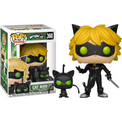 CHAT NOIR AVEC PLAGG / MIRACULOUS / FIGURINE FUNKO POP en oferta