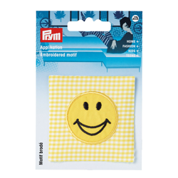 Écusson thermocollant Smiley jaune precio