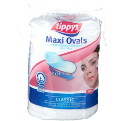 Tippys Maxi Pads Disques Coton Ovale precio