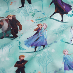 Tissu coton La Reine des Neiges 2 en oferta