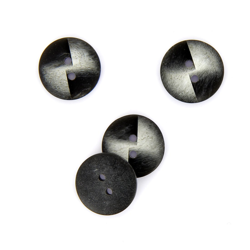 Boutons polyester 2 trous 20mm características