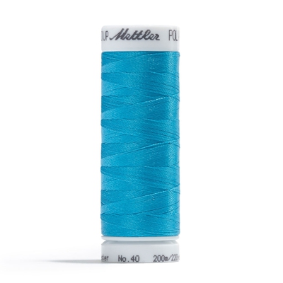 Bobine fil Poly Sheen bleu Mettler