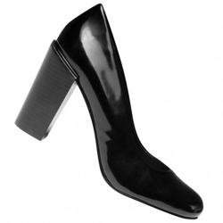 Calvin Klein Jeans Chade Patent Femmes Escarpins à talons hauts RE9746BLK en oferta