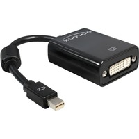 Adapter mini Displayport 0,18 m mini Displayport 20-pin M DVI-I 24+5 FM Noir, Adaptateur