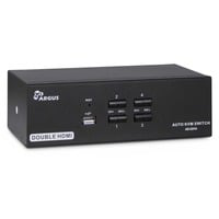AS-42HA HDMI commutateur écran, clavier et souris Noir, Commutateur KVM en oferta