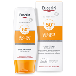 Eucerin Sensitive Protect Sun Lotion Extra Light SPF 50+ 150ml en oferta