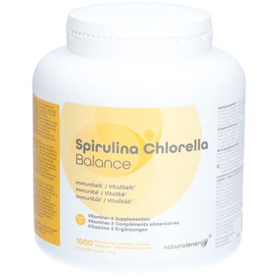 Natural Energy Spirulina-Chlorella Balance